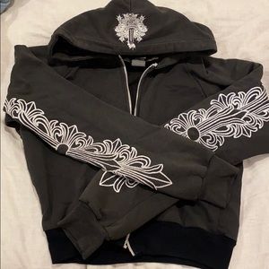 Chrome Hearts cropped jacket